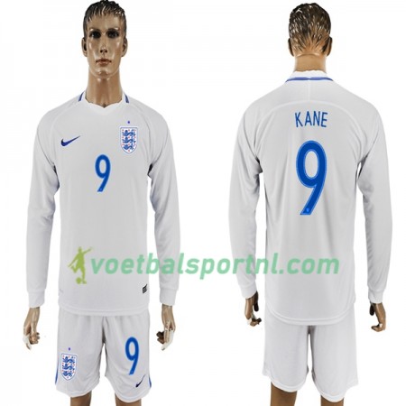 Engeland Kane 9 Thuis Shirt WK voetbal 2018 L/S
